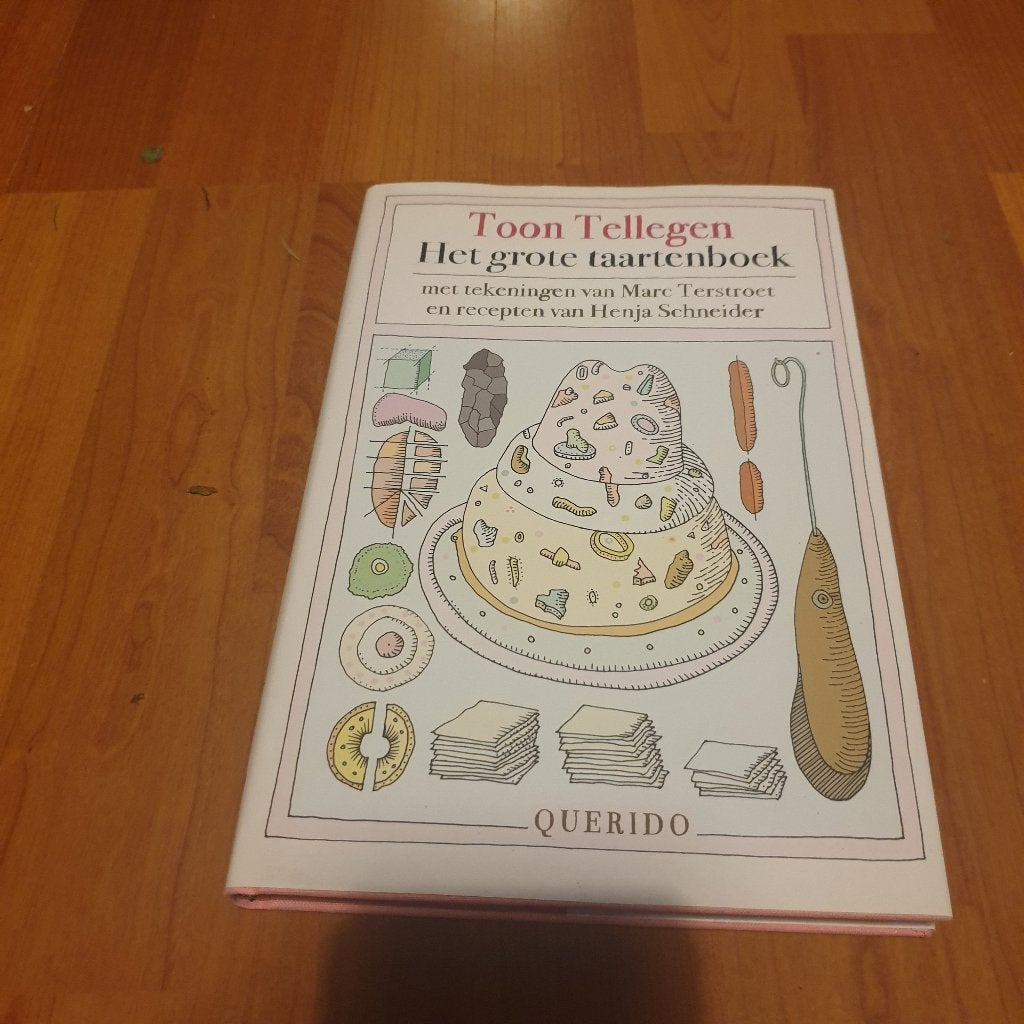 Toon Tellegen Het grote taartenboek, Boeken, Kookboeken, Ophalen of Verzenden, Zo goed als nieuw, Toon Tellegen, Nederland en België