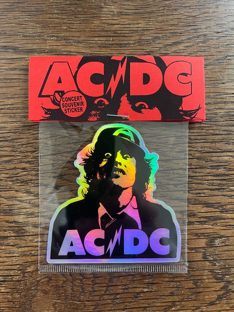 AC/DC Hologram Sticker Lock Up Your Daughters Tour, Verzenden, Nieuw, Overige typen