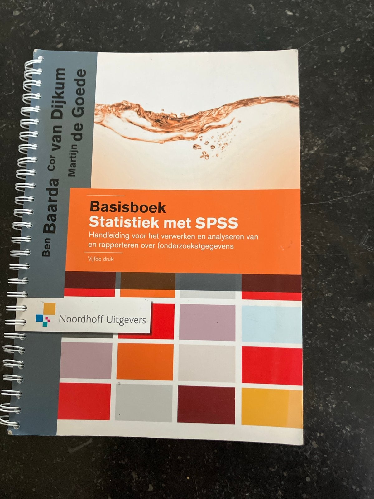 Basisboek Statistiek met SPSS - 5e druk, Ophalen of Verzenden, Gamma, Zo goed als nieuw, HBO