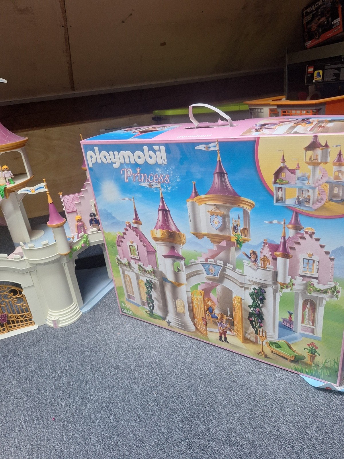 Playmobil Princess Kasteel met veel extra's, Gebruikt, Complete set, Ophalen of Verzenden, Kasteel/Fort