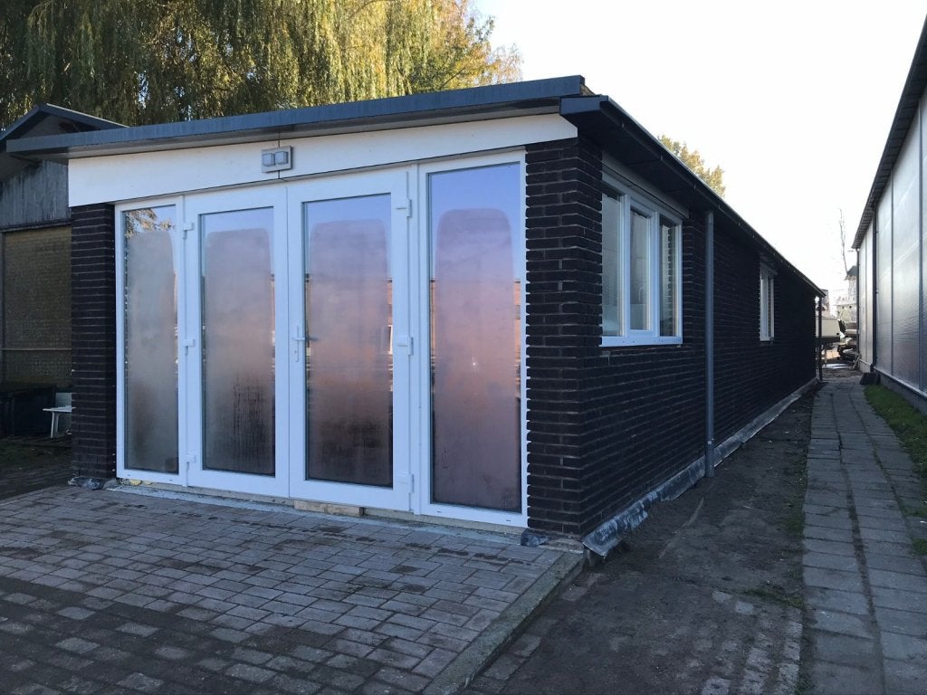 NIEUWE Kunststof Dubbele Tuindeuren Kozijn Direct Leverbaar!, Niet ingevuld, Kunststof, Deurkozijn, Niet ingevuld