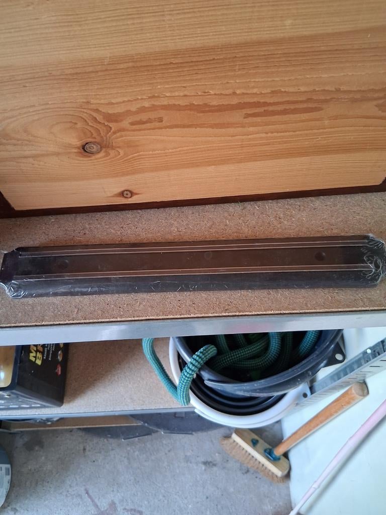 Magneetstrip voor messen - Handige keukenorganizer, Ophalen, Zwart, Metaal, Overige typen