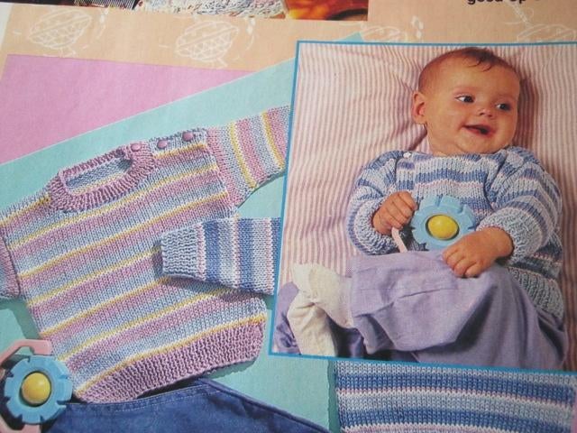 Breipatroon Baby Truitjes  68 tot 86   nr 4675, Hobby en Vrije tijd, Breien en Haken, Verzenden, Nieuw, Breien, Patroon of Boek