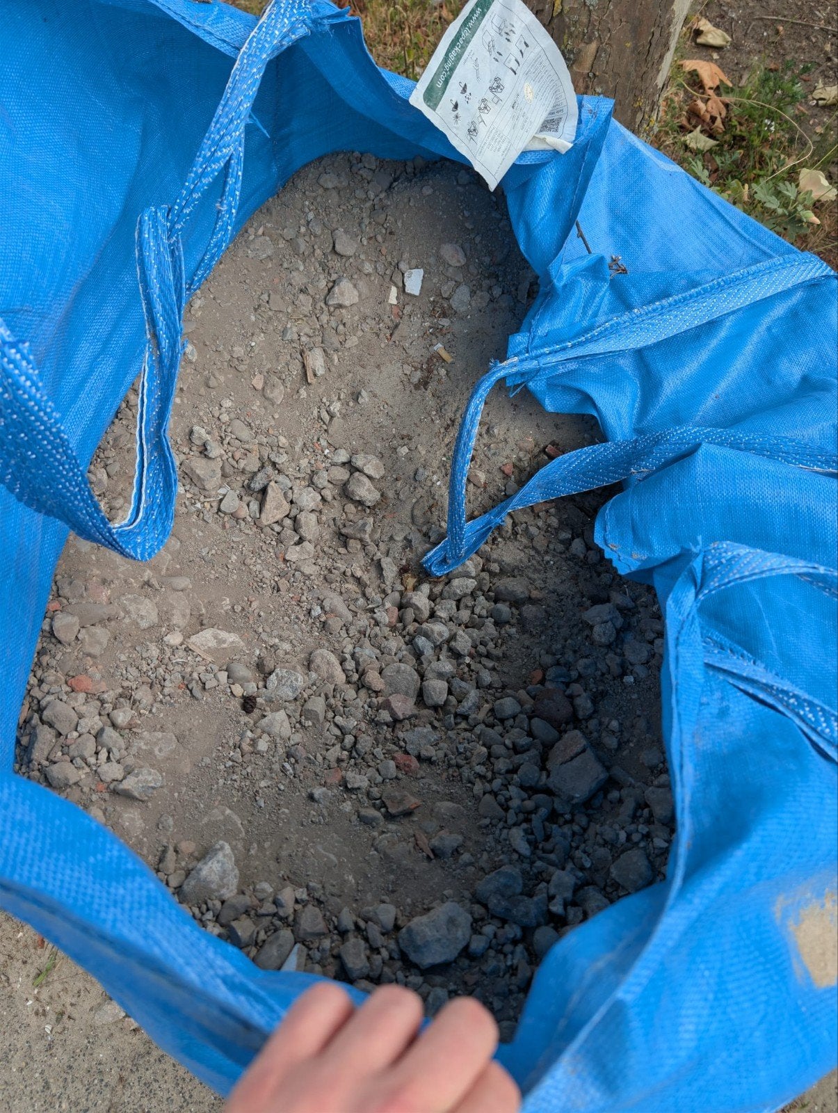 Halve kuub menggranulaat in big bag, Ophalen, Gebruikt, Overige typen