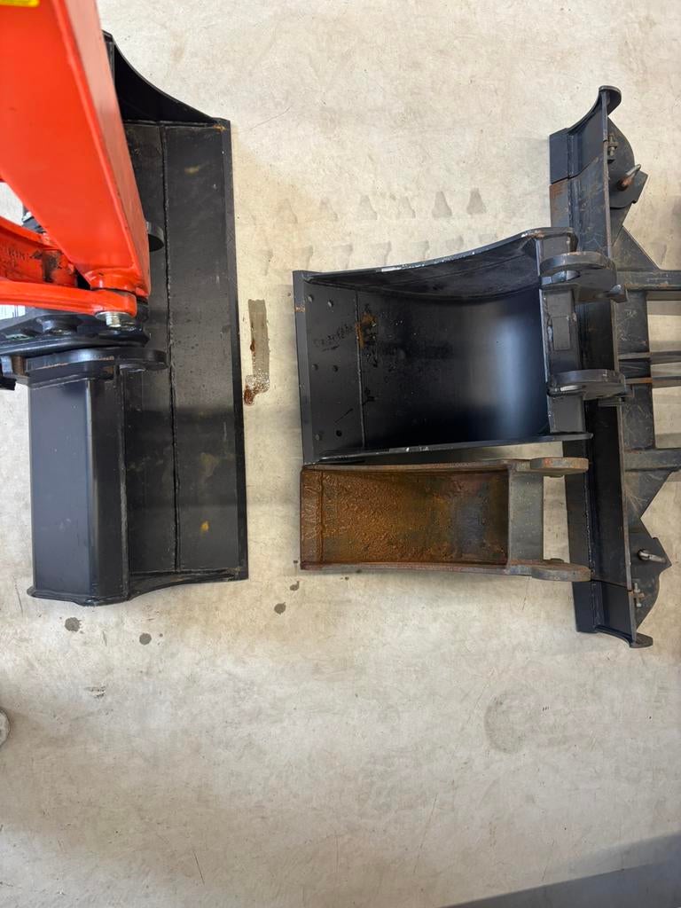 1,6 ton mini graafmachine minikraan te huur, Kubota KX016-4