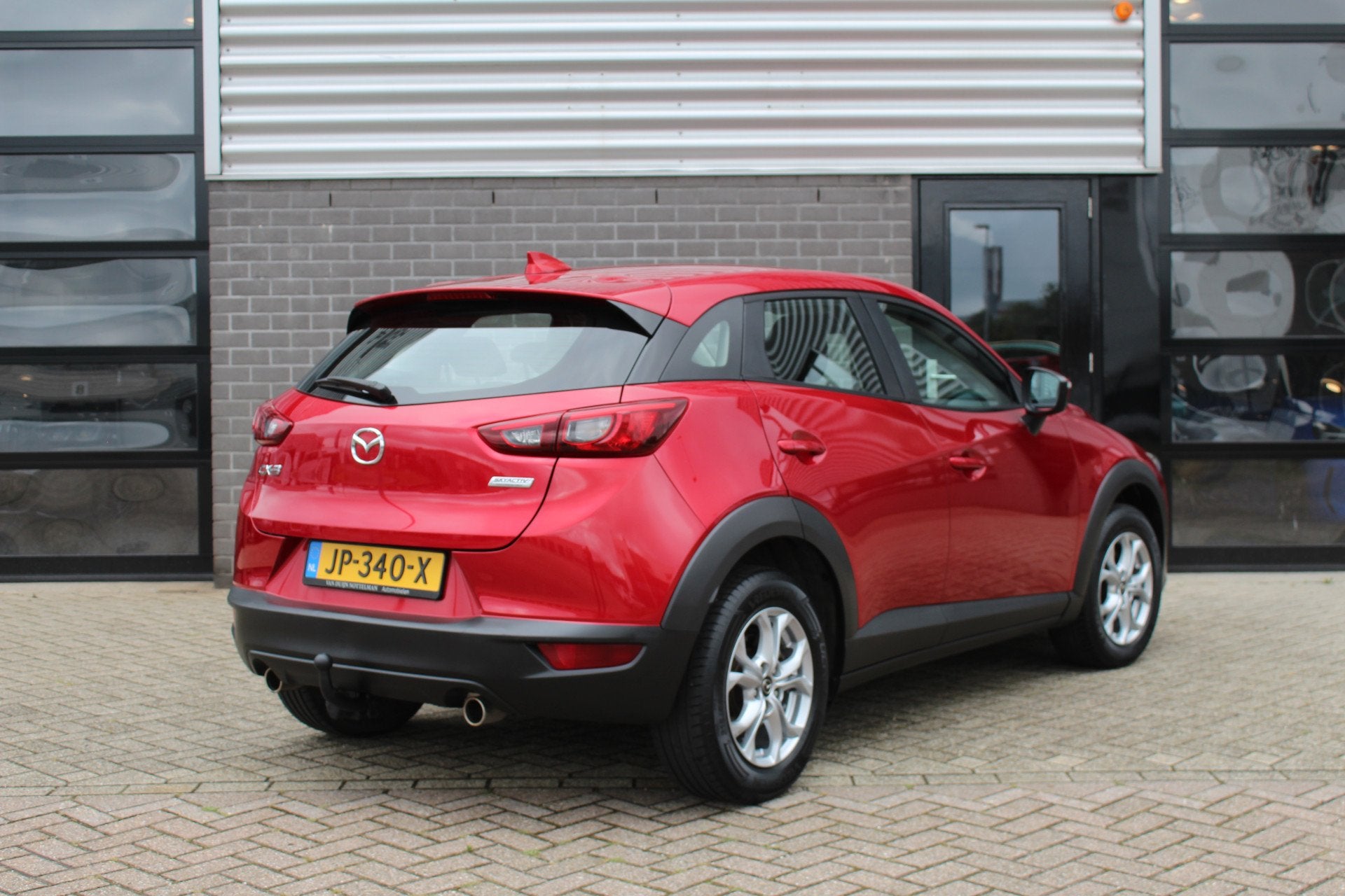 Mazda CX-3 2.0 SkyActiv-G 120 TS / Navigatie / Trekhaak / N., Auto's, Voorwielaandrijving, 1998 cc, Stof, Gebruikt