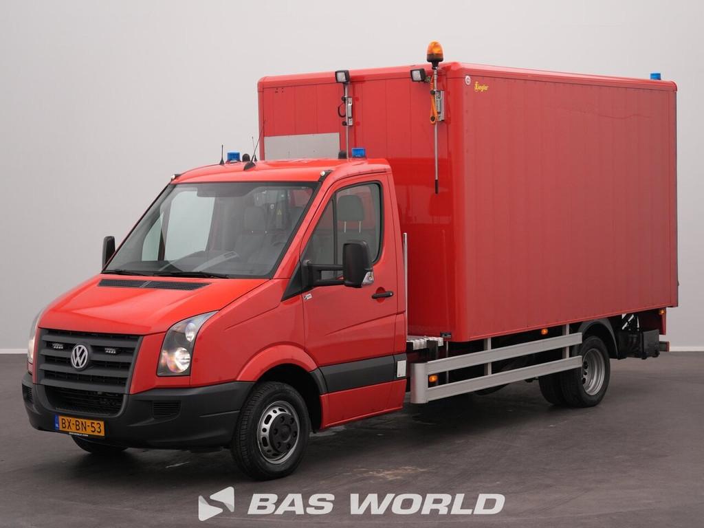 Volkswagen Crafter Hiab 013 T-2 Kraan D'Hollandia Taillift Z, Auto's, Automaat, 136 pk, Gebruikt, 2000 kg