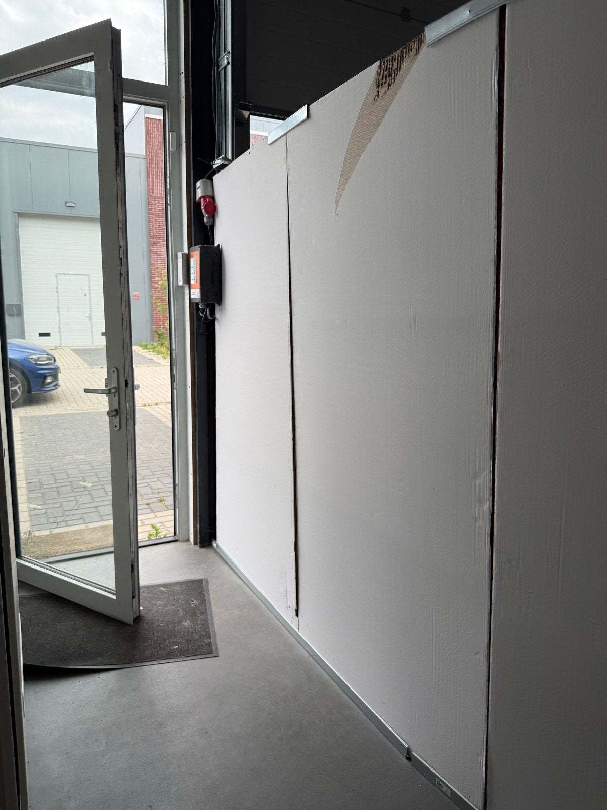 Scheidingswanden met stalen onderconstructie, Doe-het-zelf en Verbouw, Overige Doe-het-zelf en Verbouw, Ophalen, Gebruikt