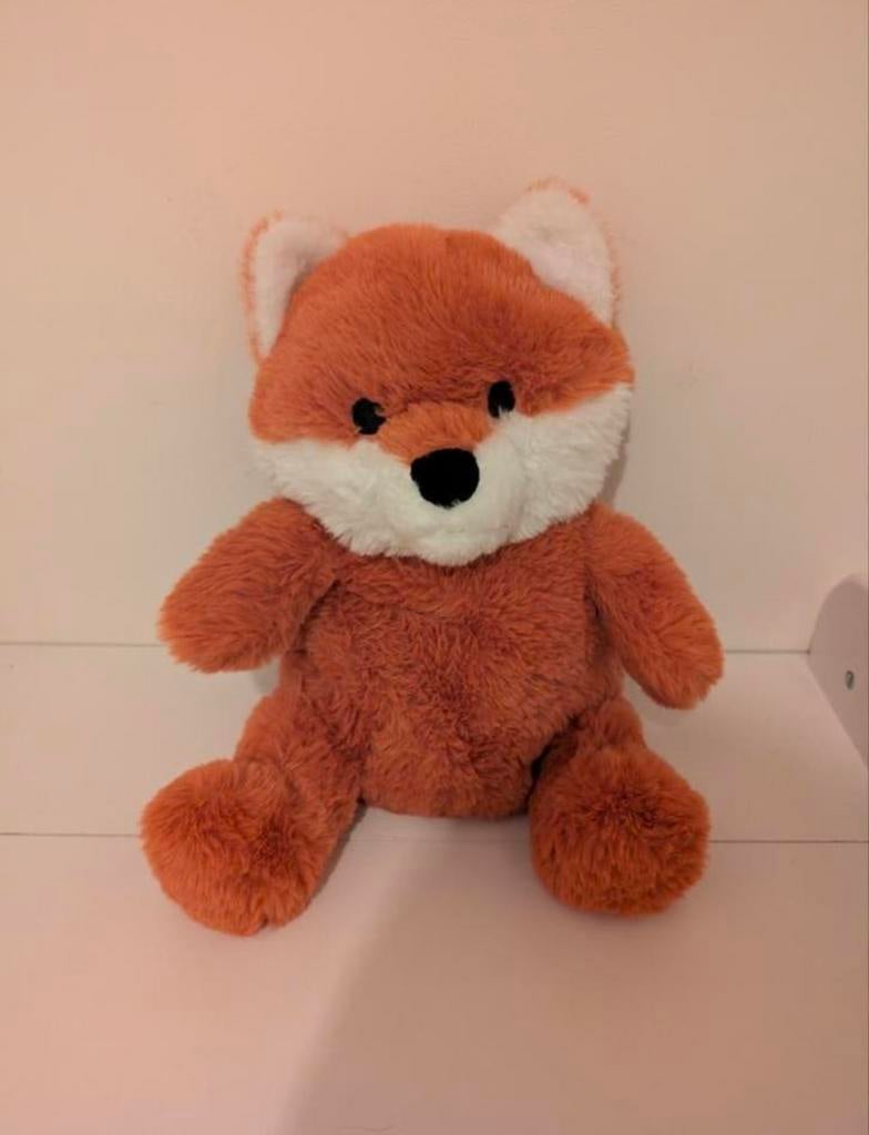 Vos verzwaarde knuffel verzwaringsknuffel 1.7 kg 33 cm, Oranje, Linciez, Overige typen, Nieuw