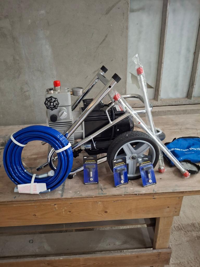 Airless spuit, Ophalen, Nieuw, Verfspuit of Verfpomp