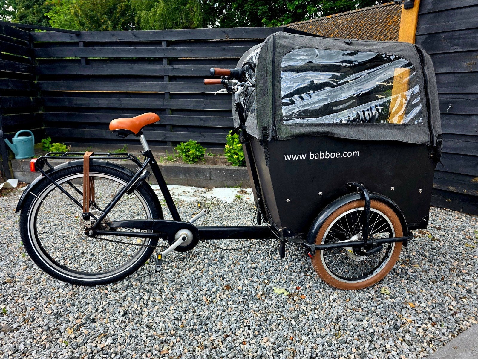Babboe bakfiets in nette staat !, Ophalen of Verzenden, 4 kinderen of meer