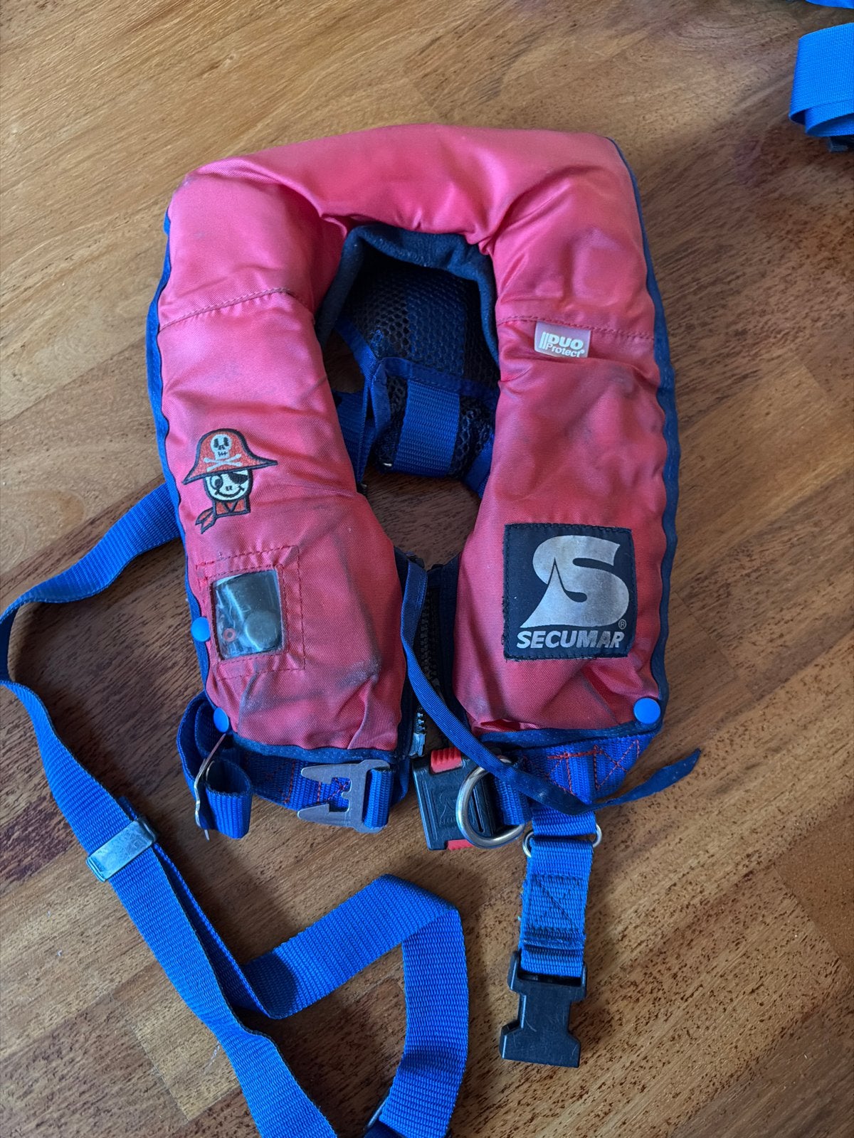 Secumar Survival Mini Harnas Reddingsvest 15-30 kg, Watersport en Boten, Ophalen of Verzenden, Gebruikt, Overige typen
