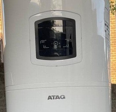 Warmtepompboiler Atag Energion NUOS Plus 250, Ophalen, 100 liter of meer, Boiler, Zo goed als nieuw