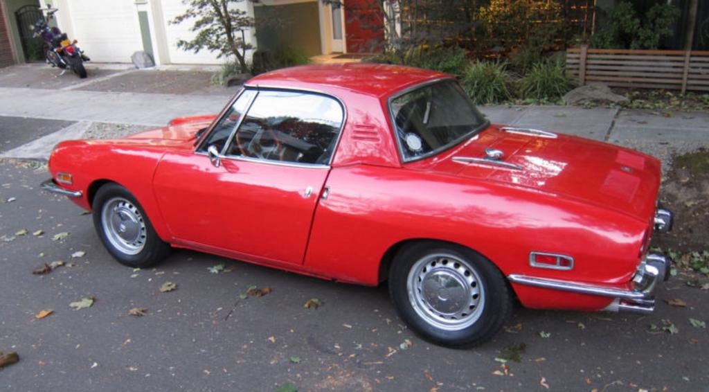 Winterdak hardtop Fiat Spider cabriolet, Ophalen, Fiat, Spatbord