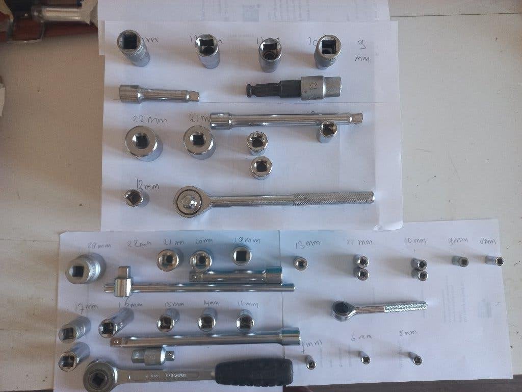 Ratels met doppen, Ophalen, Nieuw, Gereedschapsset, Overige merken