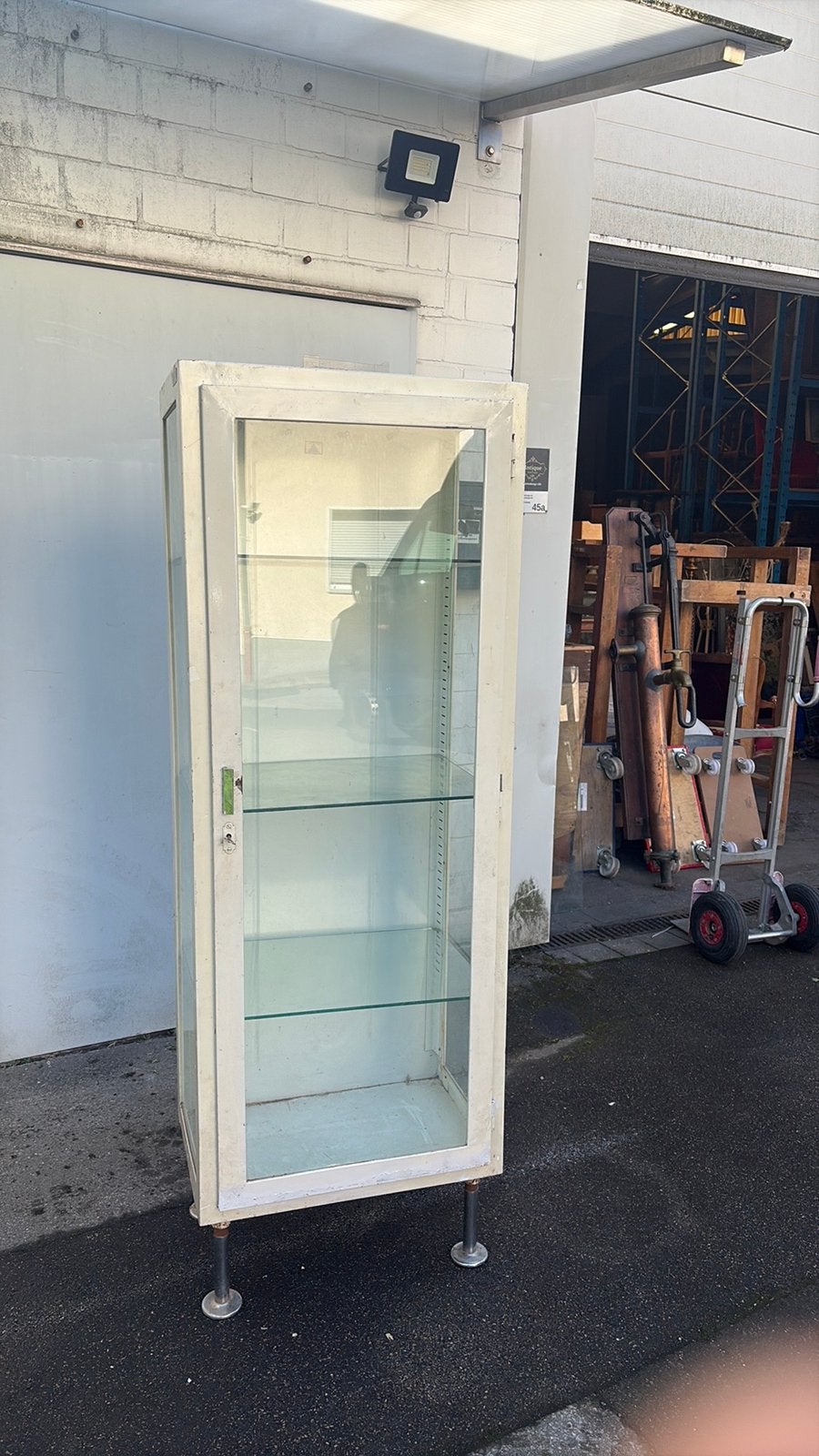 vintage apothekerskast of dokterskast, Huis en Inrichting, Ophalen, 50 tot 100 cm, Zo goed als nieuw, Minder dan 100 cm