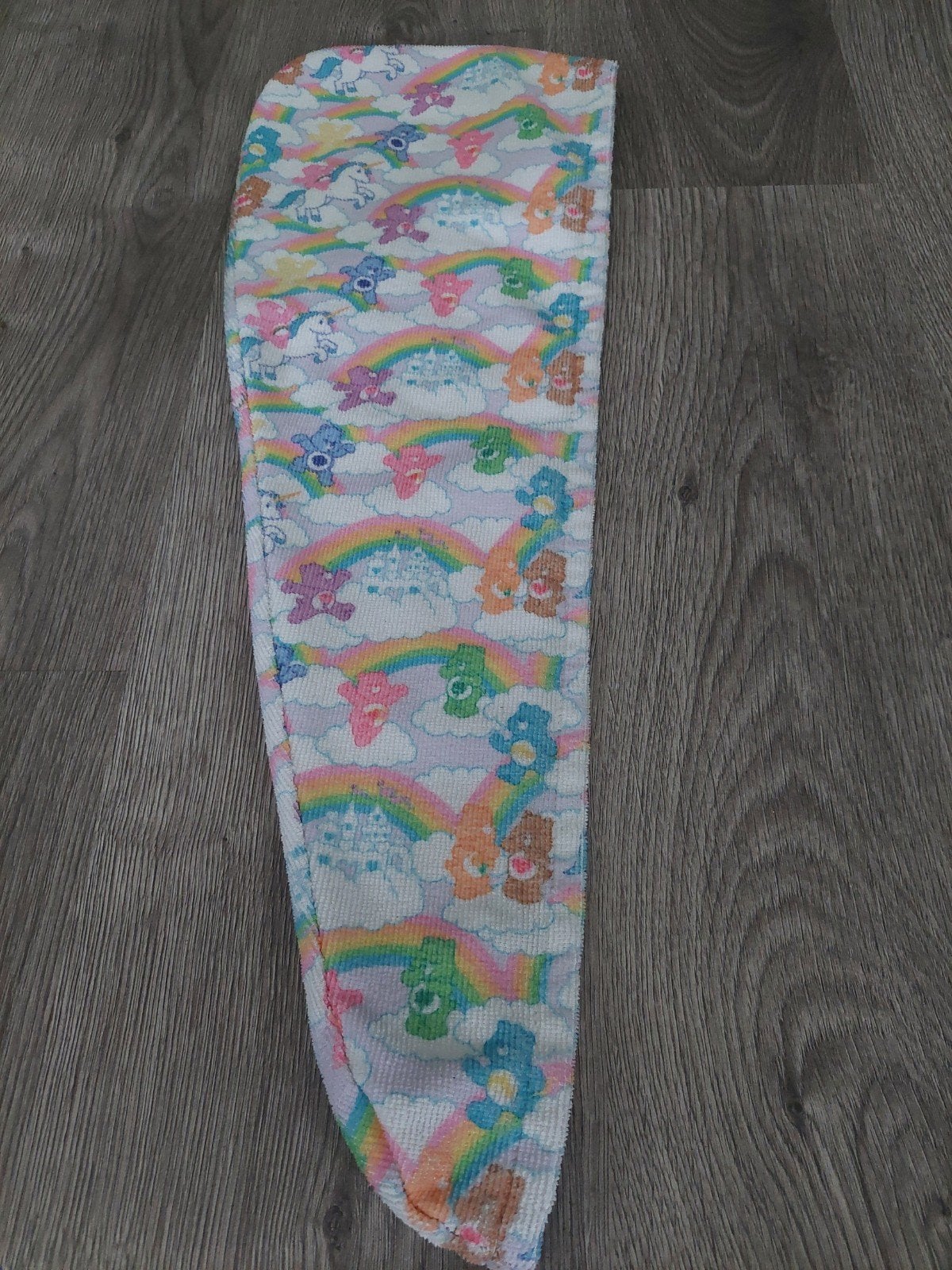 haarhanddoek  CARE BEARS / TROETELBEERTJES, Verzenden, Zo goed als nieuw, Overige typen