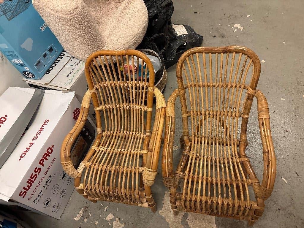 Rieten kinderstoelen, Ophalen, Zo goed als nieuw, Overige typen