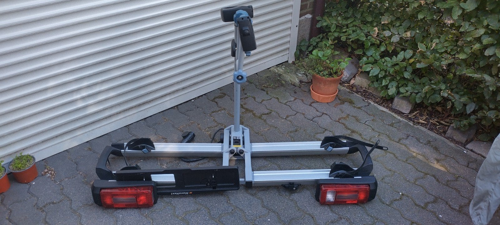 MovaNext Lux e-fietsdrager, Auto diversen, Fietsendragers, Ophalen, 2 fietsen, Trekhaakdrager, Brede banden