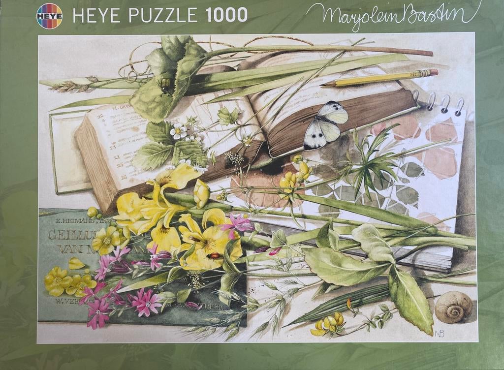 Marjolein Bastin puzzel 1000 stukken, Hobby en Vrije tijd, Ophalen of Verzenden, 500 t/m 1500 stukjes, Zo goed als nieuw