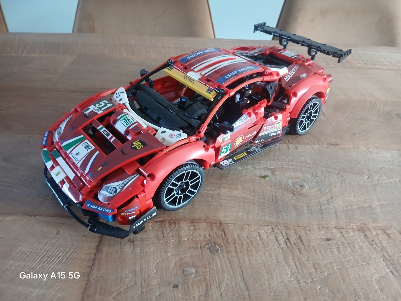 Technic Ferrari 488 GTE 42125, Ophalen of Verzenden, Zo goed als nieuw, Overige merken