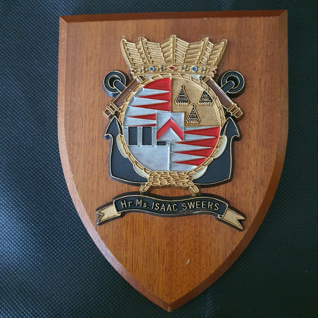 Wapenschildje Isaac Sweers, Verzenden, Marine, Nederland, Embleem of Badge