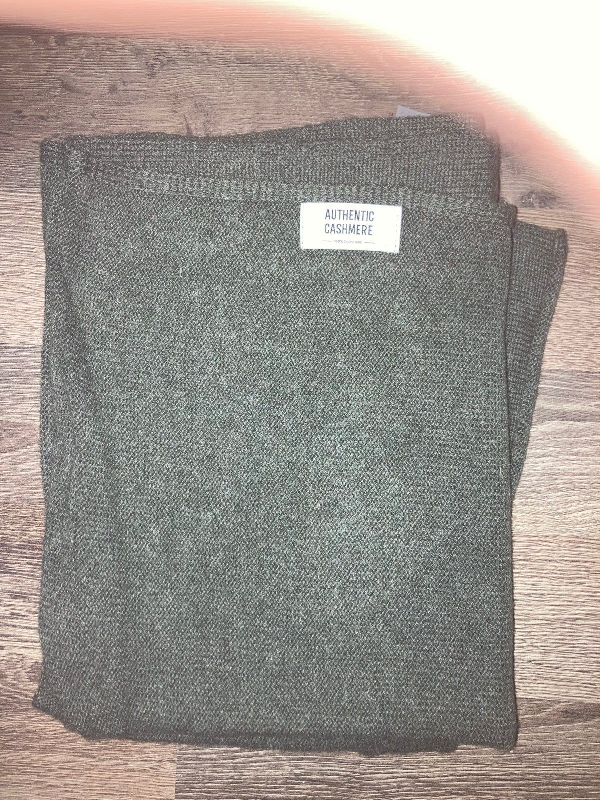 100% Cashmere Poncho - XL (ook voor andere maten), Verzenden, Zo goed als nieuw, Maat 46/48 (XL) of groter, Groen
