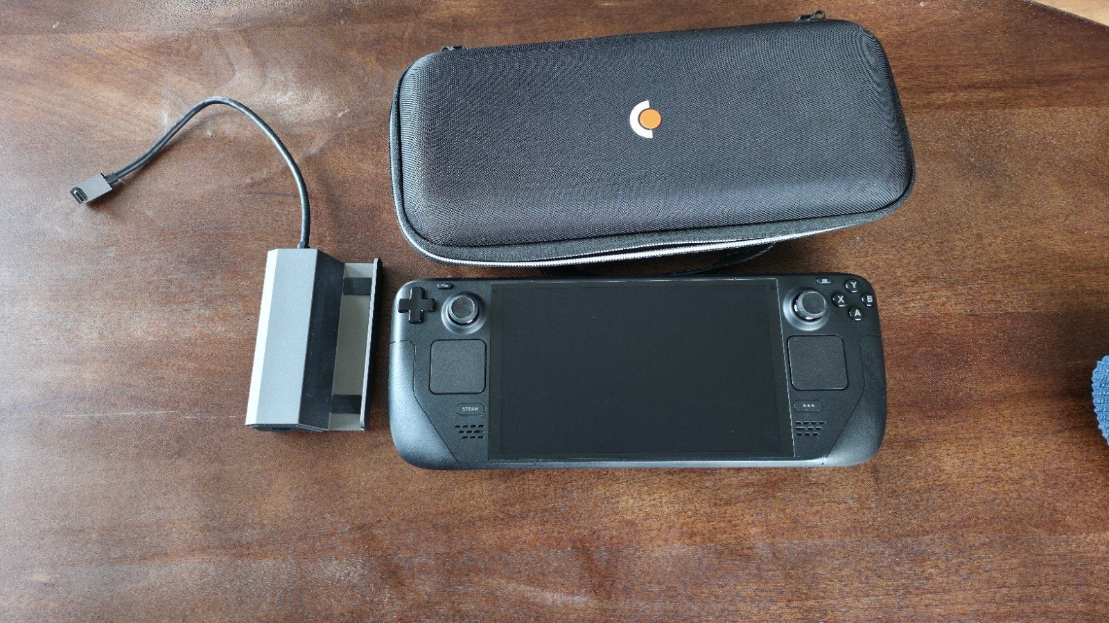 Steam Deck OLED 512GB + Dockingstation, Spelcomputers en Games, Spelcomputers | Overige, Ophalen of Verzenden, Valve, Zo goed als nieuw