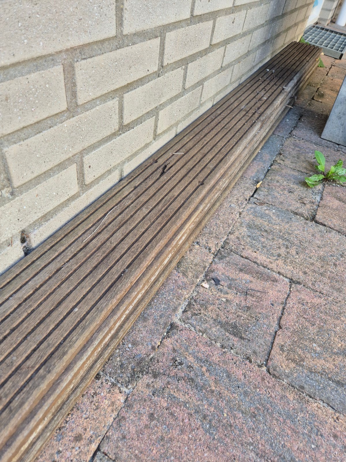 Bankirai vlonderplanken, Ophalen, Gebruikt, Hout