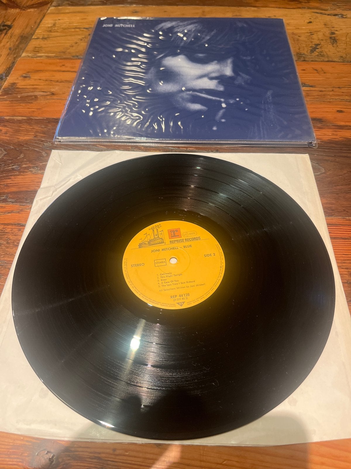 Joni Mitchell - Blue LP (Reprise Records), LP, Gebruikt, Originele persing, Ophalen of Verzenden