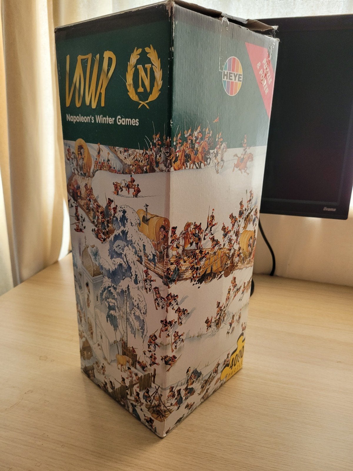 Loup – Napoleon's Winter Games zeldzame 4000 stukjes! Heye, Ophalen of Verzenden, 500 t/m 1500 stukjes