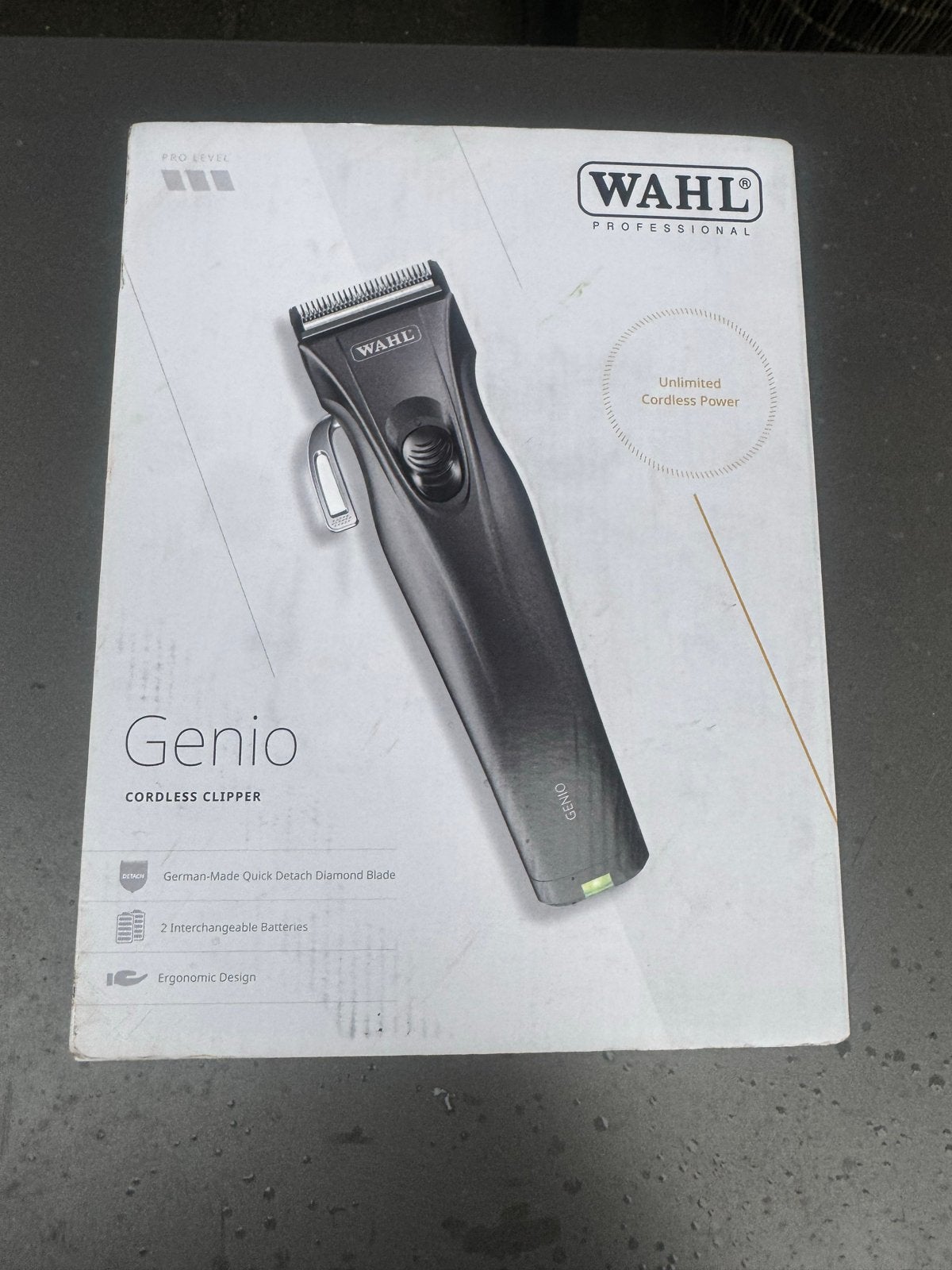 Wahl Genio Cordless Clipper - Professionele Tondeuse, Ophalen of Verzenden, Nieuw, Scheren en Epileren