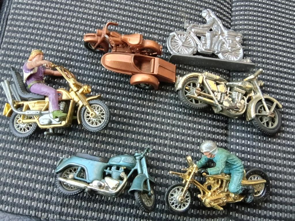 Metalen motortjes oud, Ophalen, Gebruikt, Overige merken