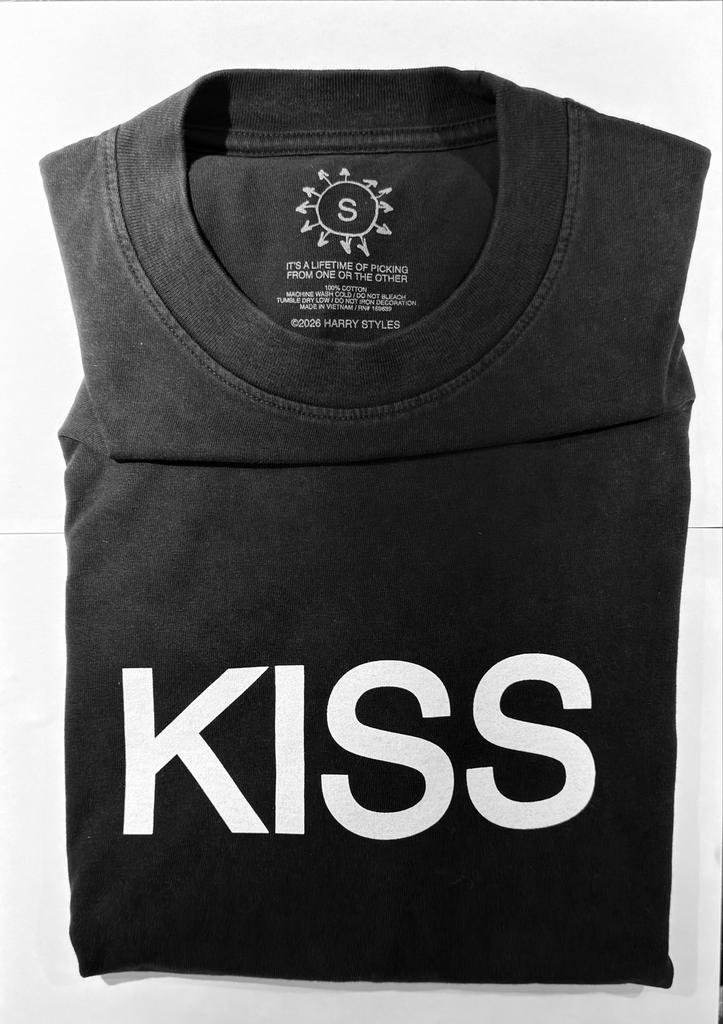 Harry Styles Limited Edition T-shirt - Maat S, Zwart, Ophalen of Verzenden, Zo goed als nieuw, Korte mouw