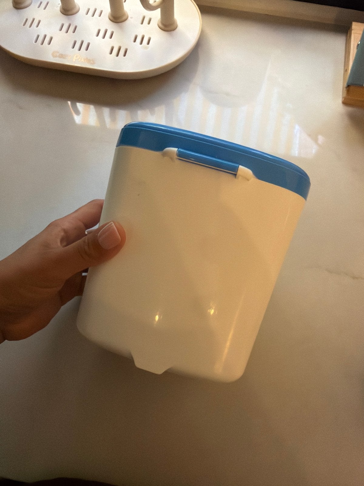 Bewaarbakje voor babyvoeding, Ophalen of Verzenden, Gebruikt, Bewaarbakje, Overige merken