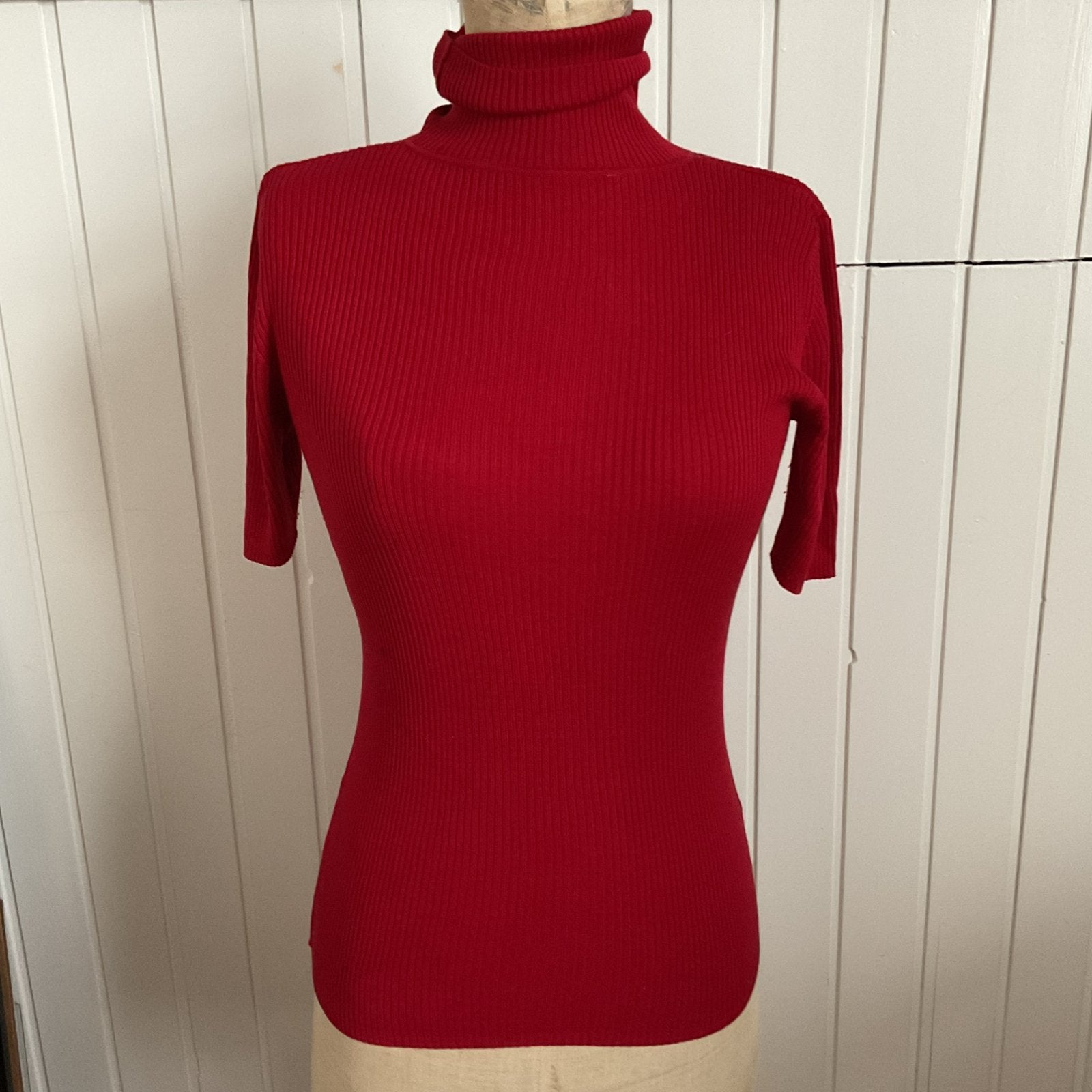 Rode top M, Ophalen of Verzenden, Zo goed als nieuw, Rood, Zonder mouw
