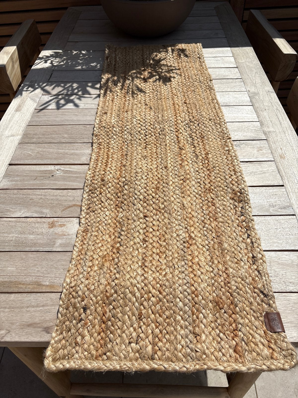 Madame Coco tafelloper 2x 110x35 cm nieuw, Minder dan 50 cm, 100 tot 150 cm, Bruin, Nieuw