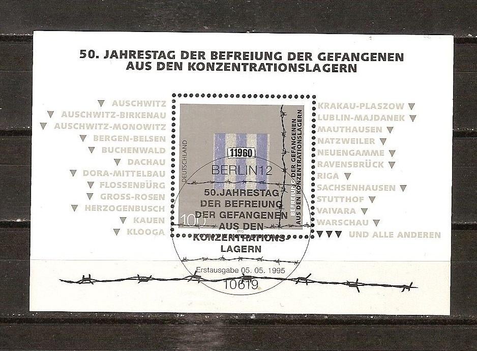BRD 1796 blok 32, Ophalen of Verzenden, BRD, Gestempeld