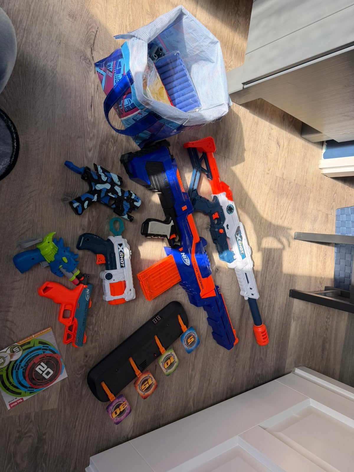 Nerf geweren, Kinderen en Baby's, Speelgoed | Buiten | Actiespeelgoed, Ophalen, Zo goed als nieuw