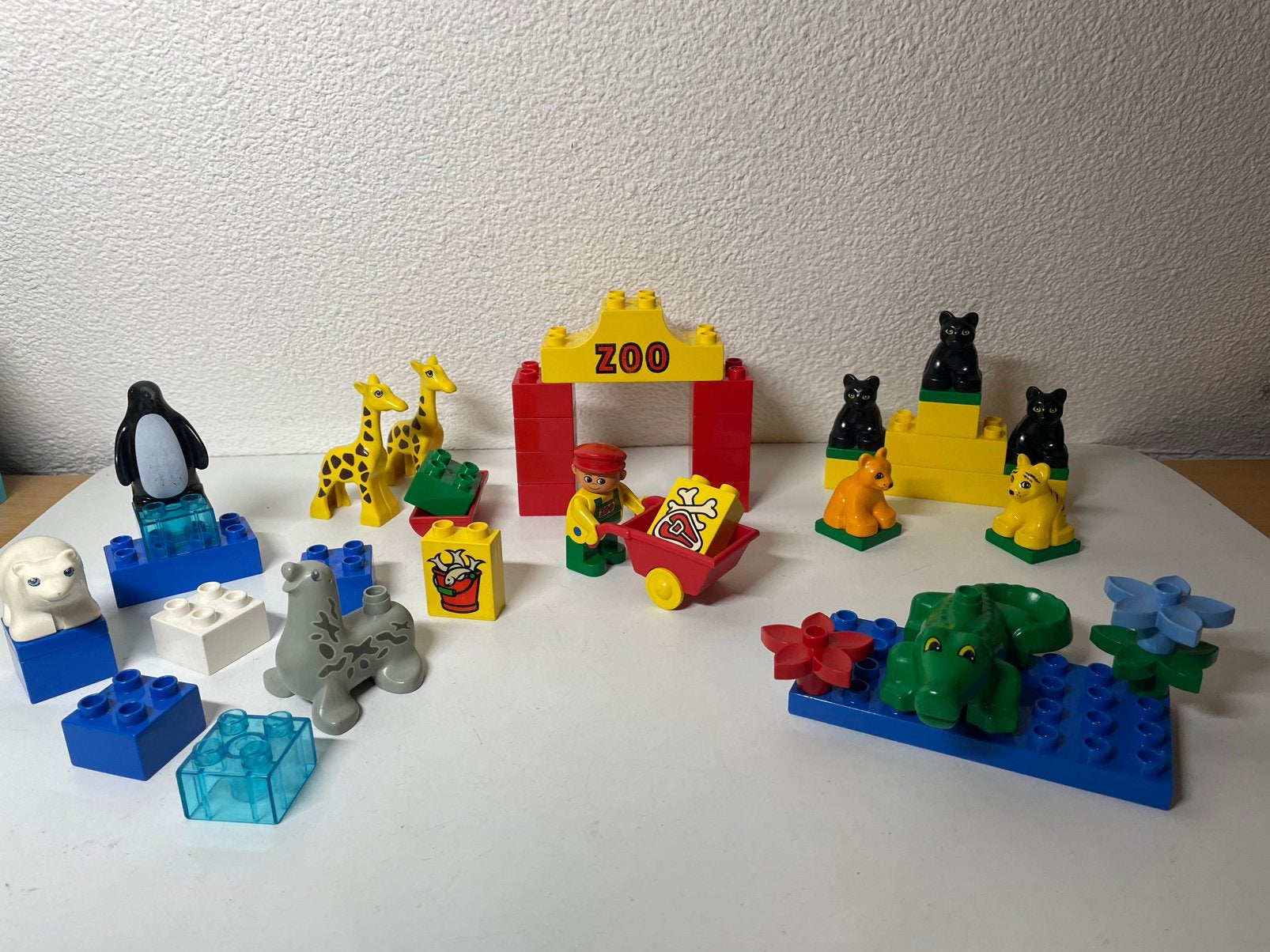 Duplo Vintage Dierentuin, Kinderen en Baby's, Speelgoed | Duplo en Lego, Ophalen of Verzenden, Gebruikt, Complete set, Duplo