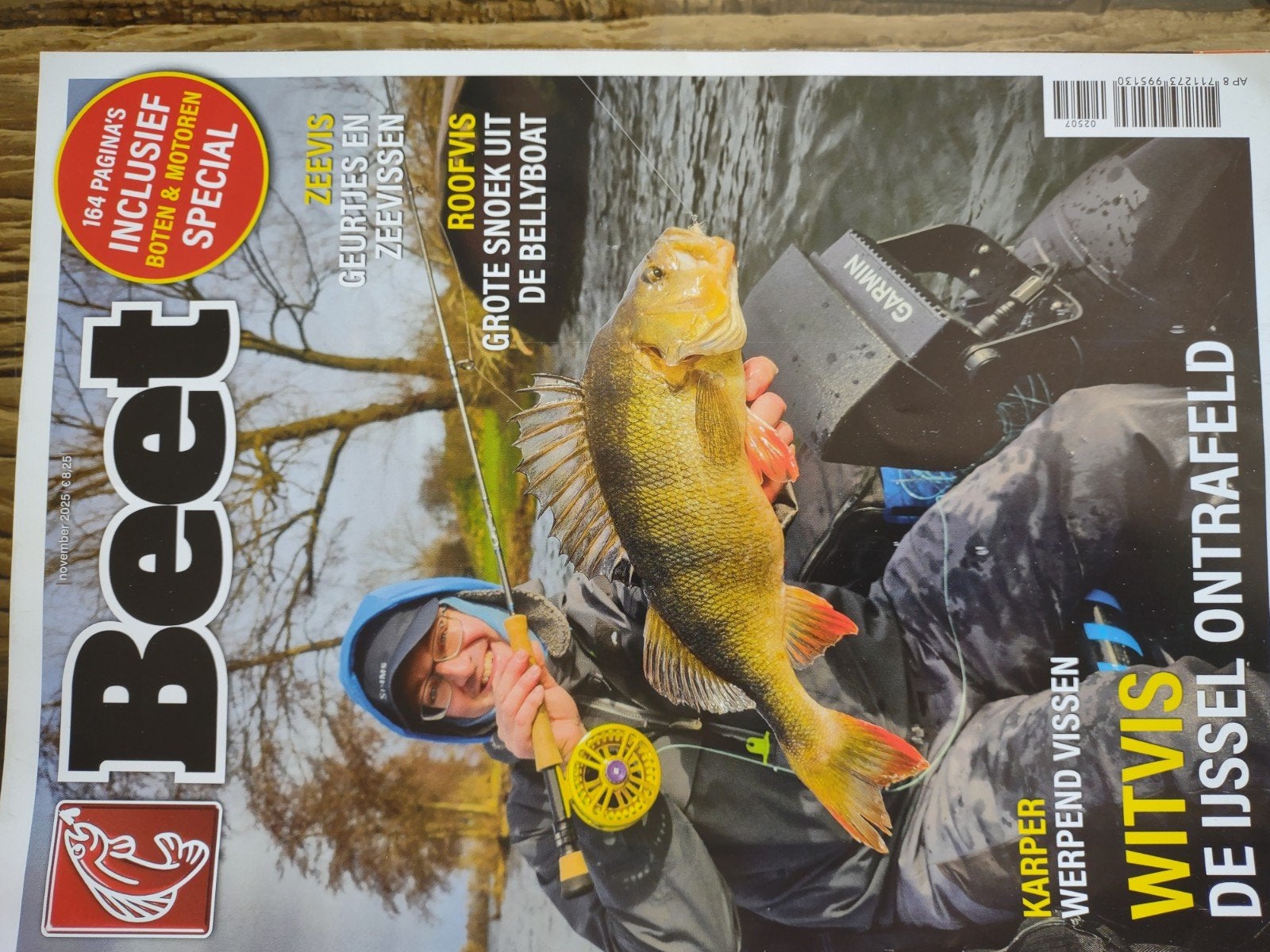 11 Beet hengelsport bladen, Ophalen