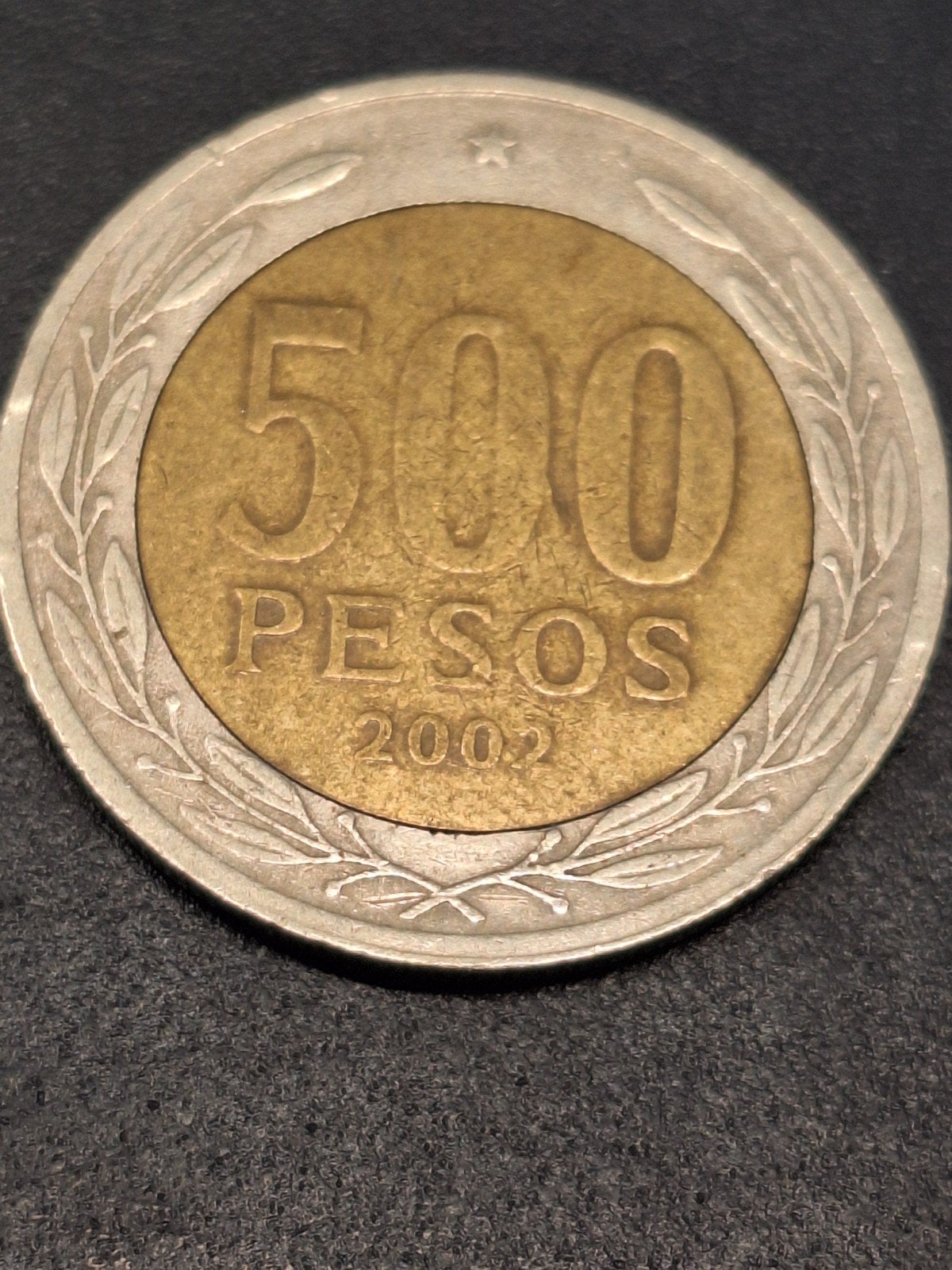 Chili 500 pesos 2002, Ophalen of Verzenden, Zuid-Amerika