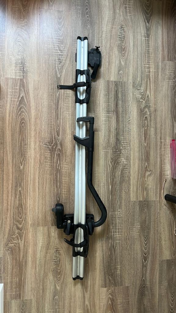 Thule 591 fietsendrager, Auto diversen, Fietsendragers, Ophalen, 1 fiets, Zo goed als nieuw, Dakdrager
