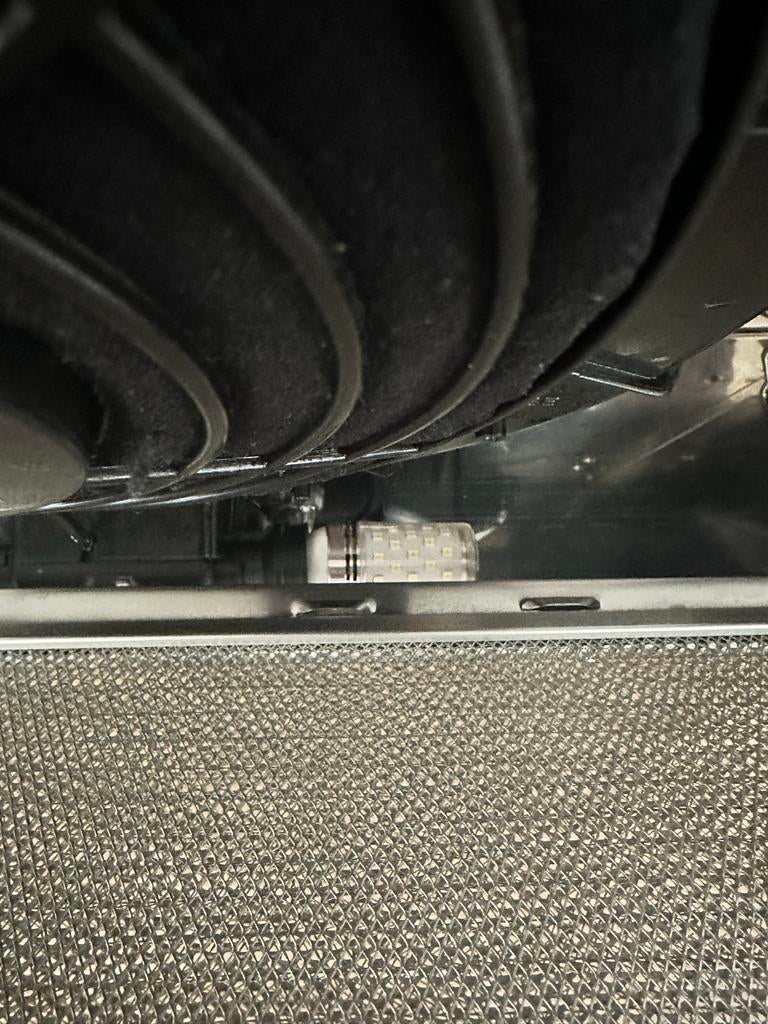 IKEA Afzuigkap - Inbouw, RVS, met LED verlichting, Ophalen, Gebruikt, Onderbouw afzuigkap, Inbouw