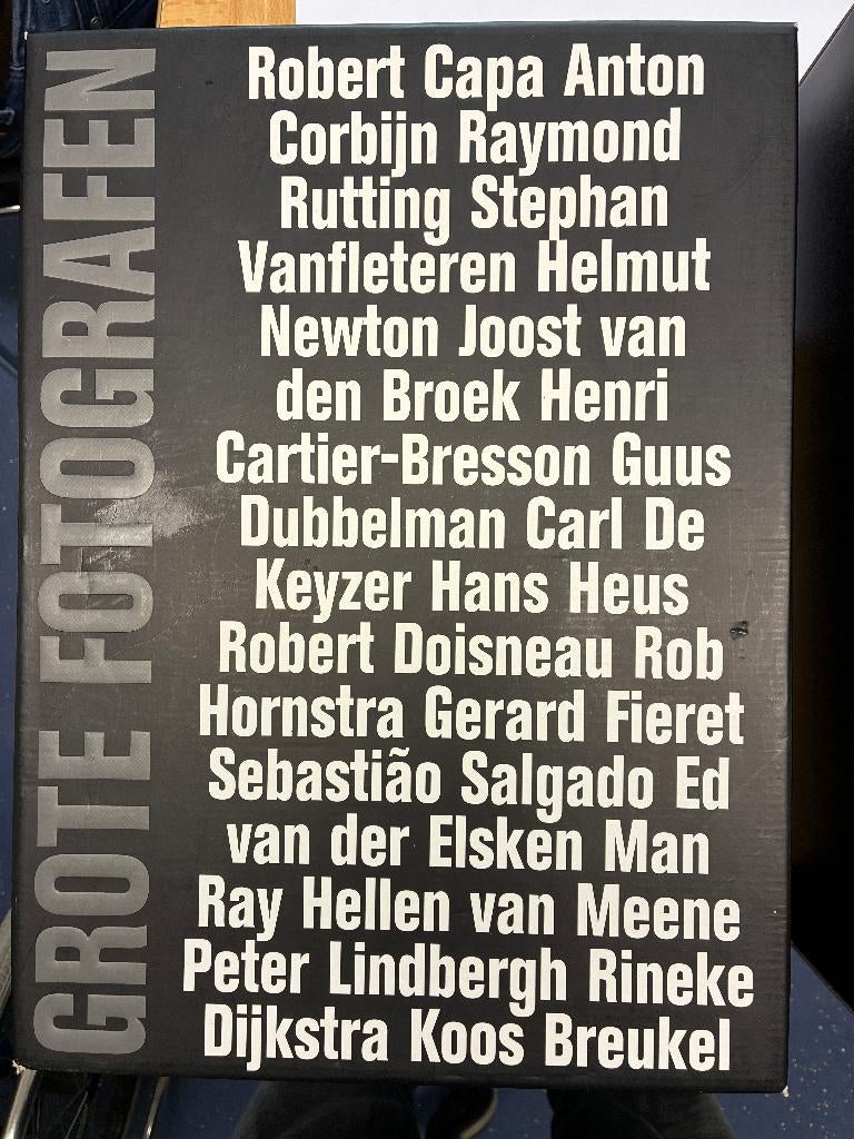 Grote Fotografen-boxset 8710371000364 Robert Capa, Boeken, Ophalen, Zo goed als nieuw, Fotografen