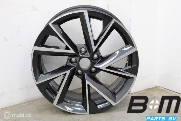 ORIGINEEL! 1 losse 18 inch velg Skoda SuperB 3! 3V0601025CH, Gebruikt, Velg(en)