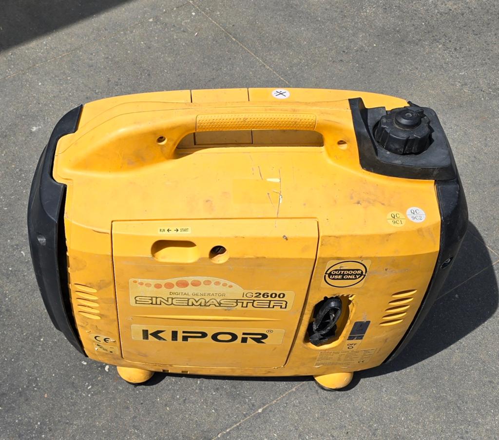 Defecte Kipor IG2600, Ophalen, Gebruikt