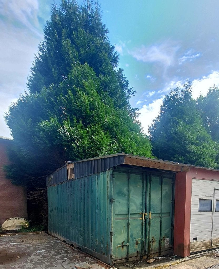 zeecontainer 20ft te Haarlem, Ophalen