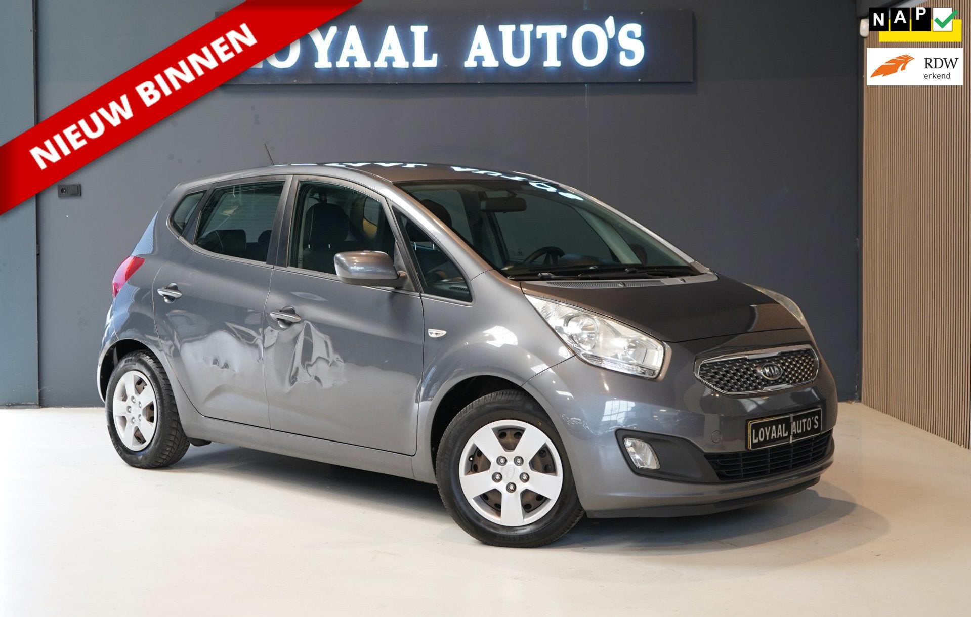 Kia Venga 1.4 CVVT Seven | AIRCO | ACHTERUITRIJCAMERA | ELEK, Auto's, Voorwielaandrijving, Euro 5, Stof, 4 cilinders