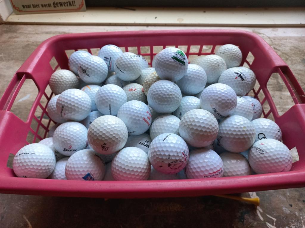 Golfballen ca.100 mix, Sport en Fitness, Golf, Ophalen, Gebruikt, Bal(len)